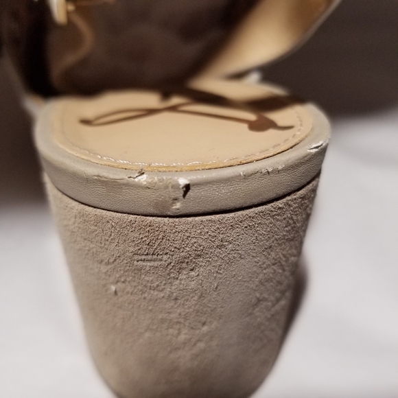 Sam Edelman | Seana Block Heel Sandal in "Bistro" - Picture 9 of 10